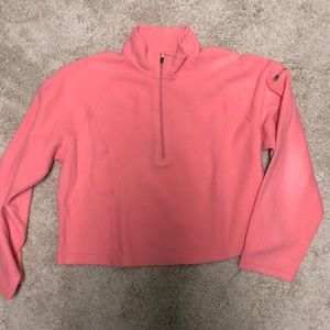 🦋L.L. Bean Pink Cropped Pullover